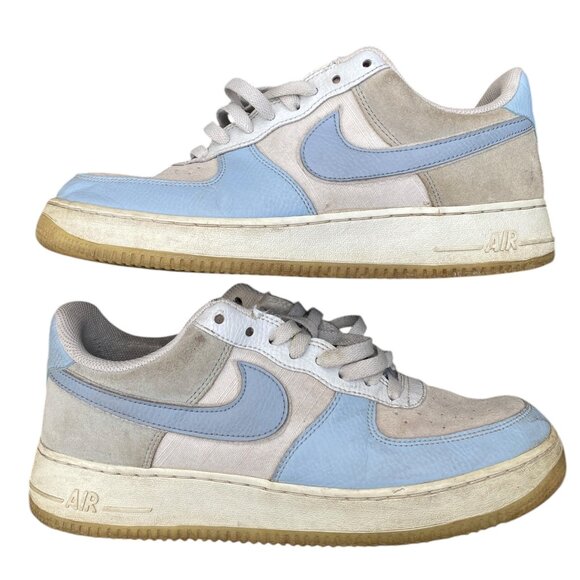 2019 Nike Air Force 1 Low 07 Light Armory Blue Size 10 ao2425-400 - Picture 1 of 13